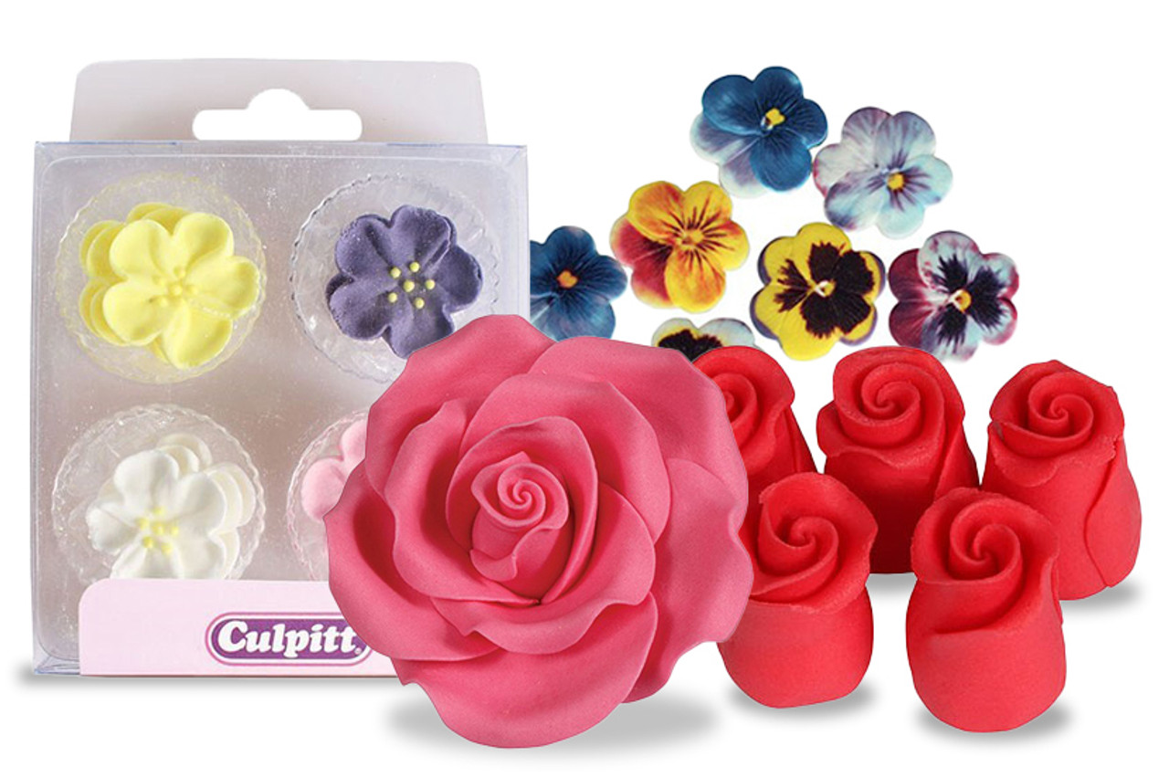 FLOWERS Mold - floral - Innovative Sugarworks